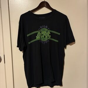Vintage AC/DC High Voltage Graphic Tee • Black • Men’s Large • Single-Stitch